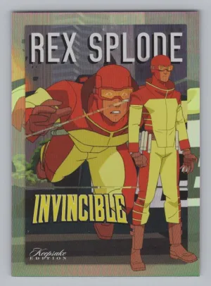 Rex Splode 2025 Keepsake Invincible Season 1 Silver