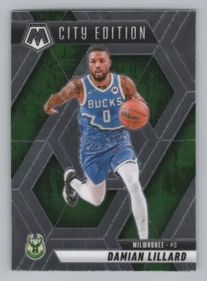 Damian Lillard 2024-25 Panini Mosaic Milwaukee Bucks