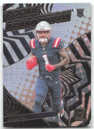 Ja'Lynn Polk 2024 Donruss Rookie Revolution New England Patriots