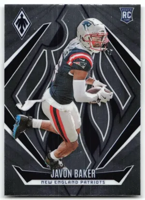 Javon Baker RC 2024 Panini Phoenix New England Patriots
