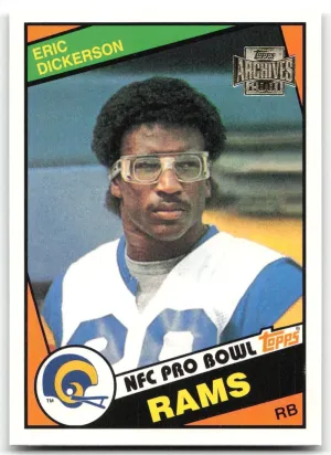 Eric Dickerson 2001 Topps Archives Los Angeles Rams