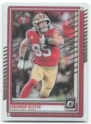 George Kittle 2025 Donruss Optic San Francisco 49ers