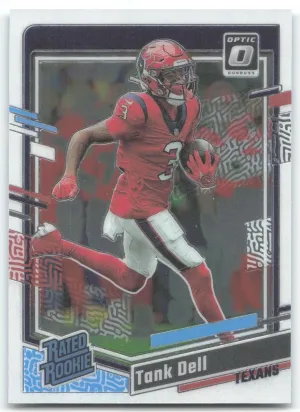 Tank Dell Rookie 2023 Donruss Optic Houston Texans