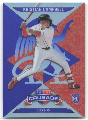 Kristian Campbell 2025 Panini Crusade Crusade Boston Red Sox