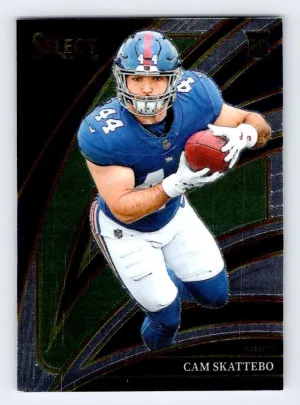Cam Skattebo 2025 Panini Select New York Giants