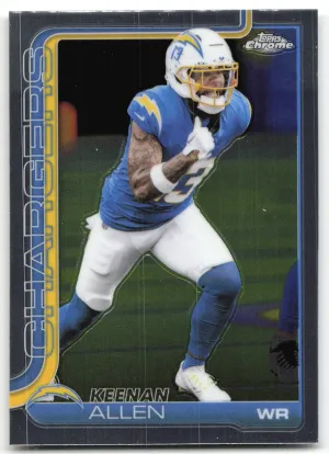 Keenan Allen 2025 Topps Chrome Los Angeles Chargers
