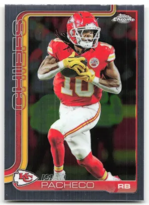 Isiah Pacheco 2025 Topps Chrome Kansas City Chiefs