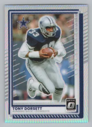 Tony Dorsett 2025 Donruss Optic Holo Dallas Cowboys