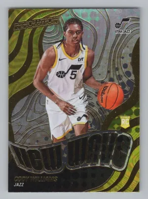 Cody Williams RC 2024-25 Panini Revolution New Wave Jazz