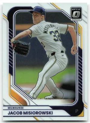 Jacob Misiorowski RC 2026 Donruss Optic Brewers