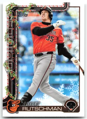 Adley Rutschman 2025 Topps Holiday Orioles