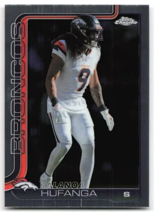 Talanoa Hufanga 2025 Topps Chrome Denver Broncos