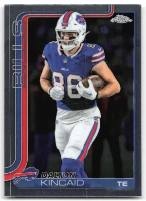 Dalton Kincaid 2025 Topps Chrome Buffalo Bills