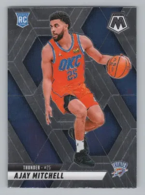 Ajay Mitchell RC 2024-25 Panini Mosaic Oklahoma City Thunder