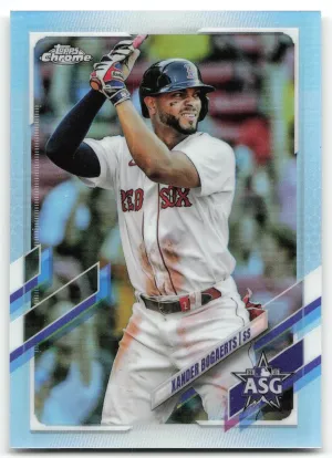 Xander Bogaerts 2021 Topps Chrome Update 2021 All-Star Game Boston Red Sox