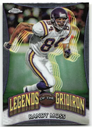 Randy Moss 2024 Topps Chrome Legends of the Gridiron Vikings