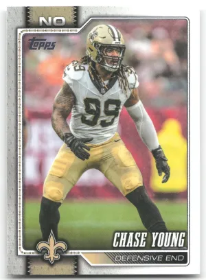 Chase Young 2026 Topps Flagship New Orleans Saints