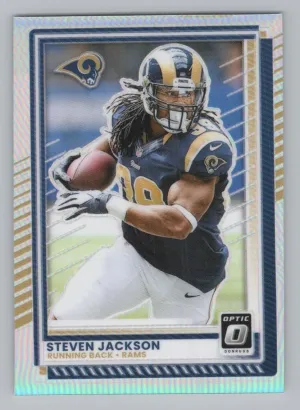 Steven Jackson 2025 Donruss Optic Holo St. Louis Rams