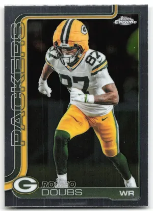 Romeo Doubs 2025 Topps Chrome Green Bay Packers