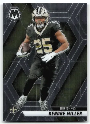 Kendre Miller 2025 Panini Mosaic New Orleans Saints
