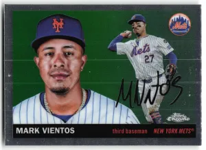 Mark Vientos 2025 Topps Chrome Platinum New York Mets