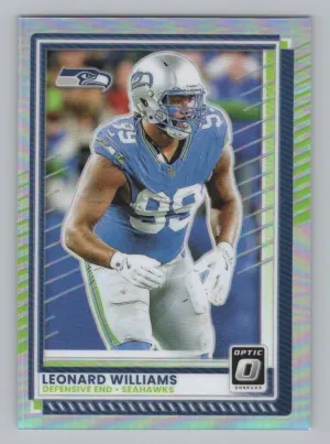 Leonard Williams 2025 Donruss Optic Holo Seattle Seahawks