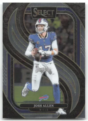 Josh Allen 2024 Panini Select Buffalo Bills