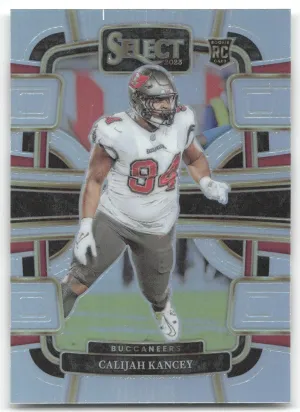 Calijah Kancey Rookie 2023 Panini Select Silver Prizms Tampa Bay Buccaneers