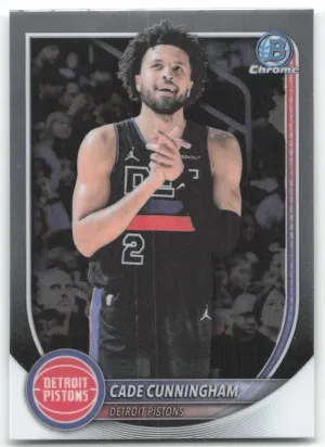 Cade Cunningham 2025-26 Bowman Chrome Detroit Pistons