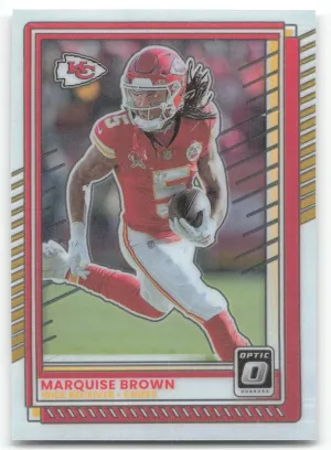 Marquise Brown 2025 Donruss Optic Kansas City Chiefs