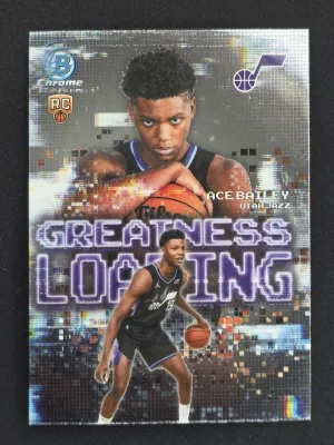 Ace Bailey Rookie 2025-26 Bowman Greatness Loading Utah Jazz
