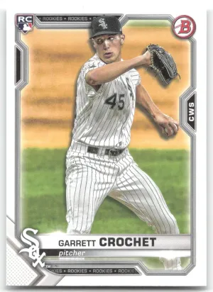 Garrett Crochet Rookie 2021 Bowman Chicago White Sox