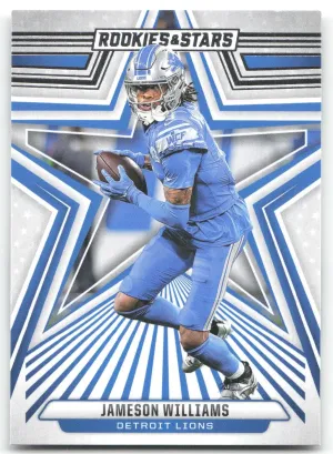 Jameson Williams 2024 Panini Rookies & Stars Detroit Lions