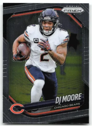 DJ Moore 2025 Panini Prizm Chicago Bears