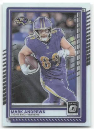 Mark Andrews 2025 Donruss Optic Baltimore Ravens