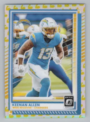 Keenan Allen 2025 Donruss Optic Flex #/199 Los Angeles Chargers