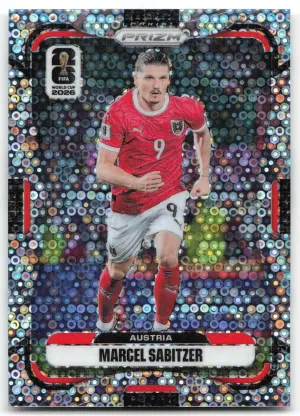Marcel Sabitzer 2026 Panini Prizm FIFA World Cup Disco Prizm Austria