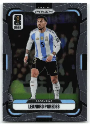 Leandro Paredes 2026 Panini Prizm FIFA World Cup Argentina