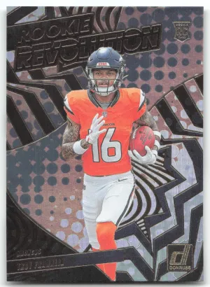 Troy Franklin 2024 Donruss Rookie Revolution Denver Broncos