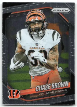 Chase Brown 2025 Panini Prizm Cincinnati Bengals