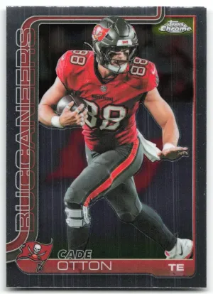 Cade Otton 2025 Topps Chrome Buccaneers
