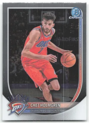 Chet Holmgren 2025-26 Bowman Chrome Oklahoma City Thunder