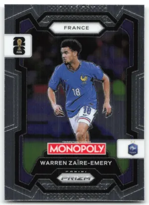Warren Zaïre-Emery 2026 Panini Prizm Monopoly FIFA World Cup France