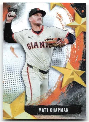 Matt Chapman 2025 Topps Update Stars of MLB Giants