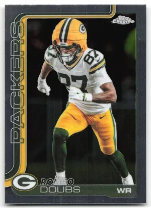 Romeo Doubs 2025 Topps Chrome Green Bay Packers