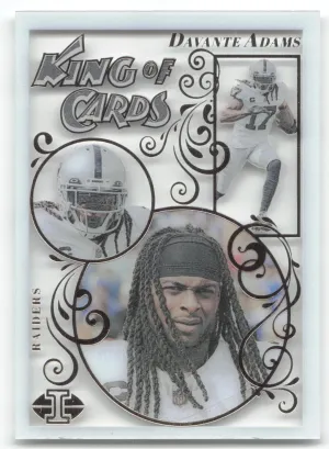 Davante Adams 2023 Panini Illusions King of Cards Raiders