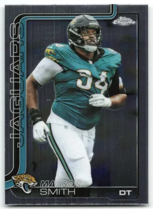 Maason Smith 2025 Topps Chrome Jacksonville Jaguars