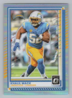 Khalil Mack 2025 Donruss Optic Holo Los Angeles Chargers
