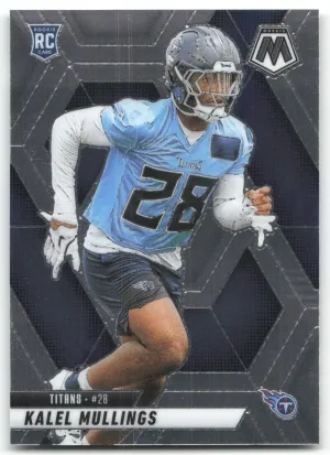 Kalel Mullings RC 2025 Panini Mosaic Tennessee Titans