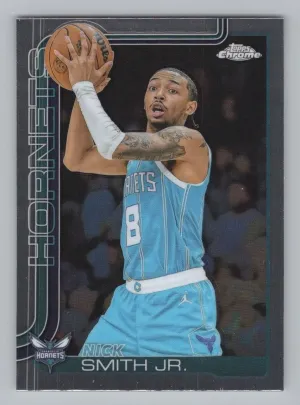 Nick Smith Jr. 2025-26 Topps Chrome Hornets